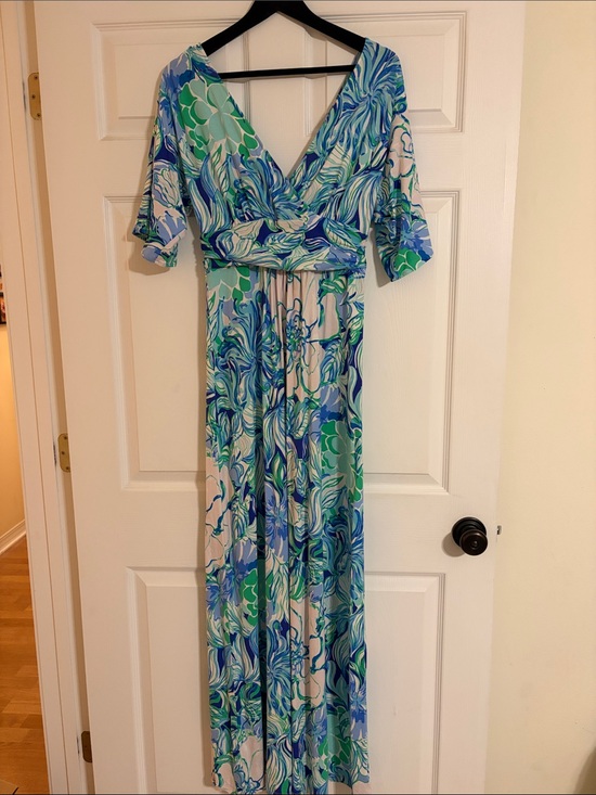 Lilly Pulitzer Dresses & Skirts - Lilly Pulitzer Parigi Maxi Dress - Party Thyme - Size M